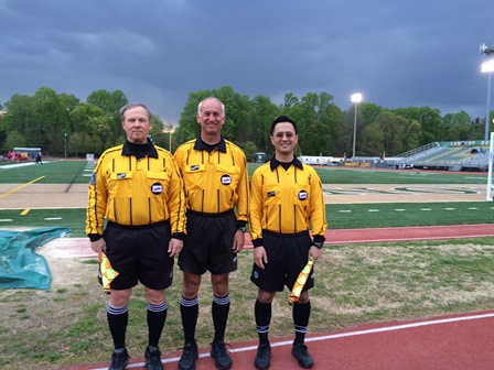 CSOA Referee Crew - Boys Regular Season Match - April 27, 2015