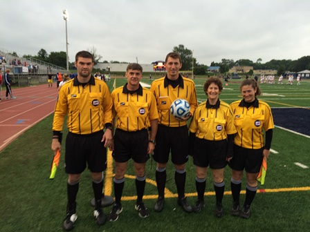 CSOA Referee Crew - Girls 6A Regional Playoffs - June 3, 2015