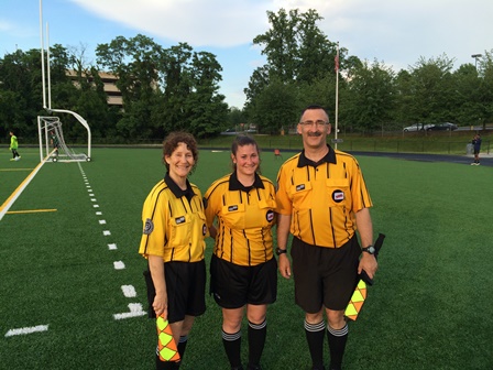 CSOA Referee Crew - Girls Quarterfinals - June 3, 2016